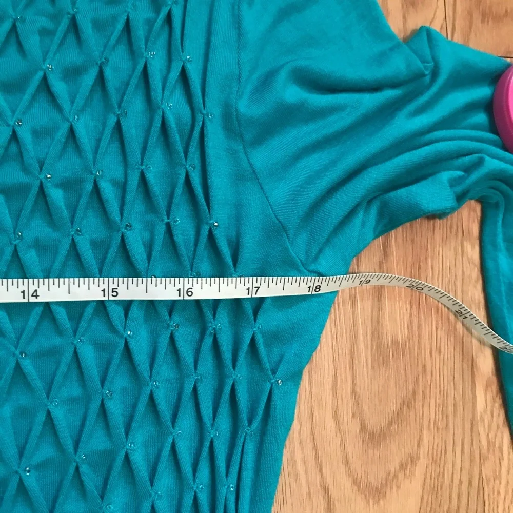 6/$20 Mountain Mamas Teal Dress in Excellent preloved condition, Soft & Cool - Picture 13 of 13